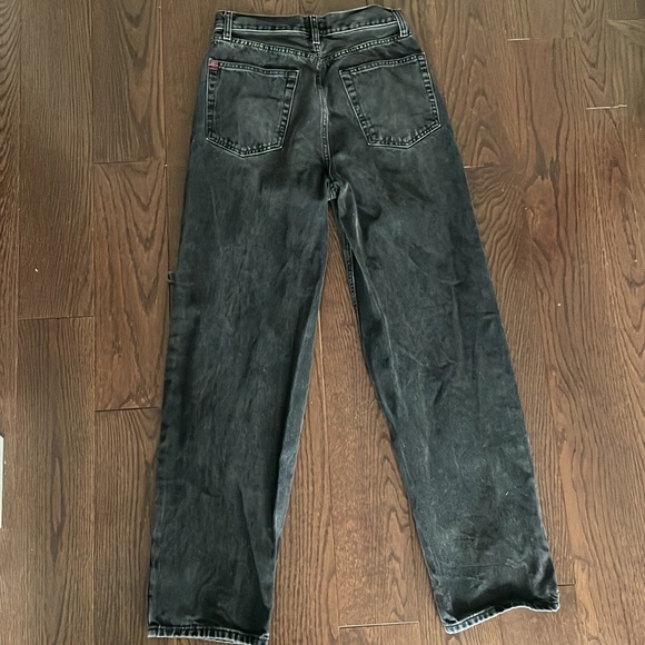 Black High-Rise Baggy Jeans (Us 28) - Picture 3 of 7